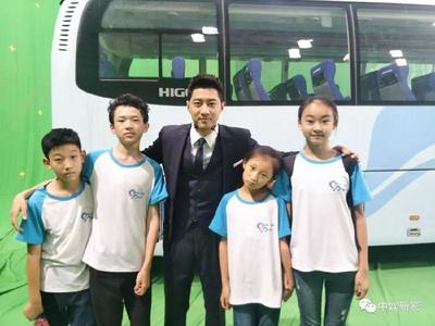 中娱新影小艺人白清晨、程禹森、李婉婷、糖豆参加电视剧《风暴舞》的拍摄