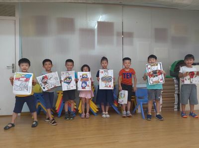 毛禹森小画家(第二周作品)